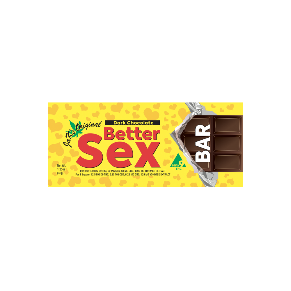 D9 Chocolate Bar Better Sex Dark Chocolate 100mg Jaks Original Apotheca 